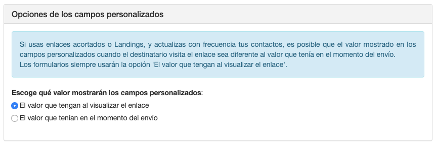 Panel de campos personalizados en recursos - SMSLEE